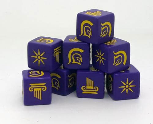 Dice: Hannibal Greek RPG D&D Board Game Dice