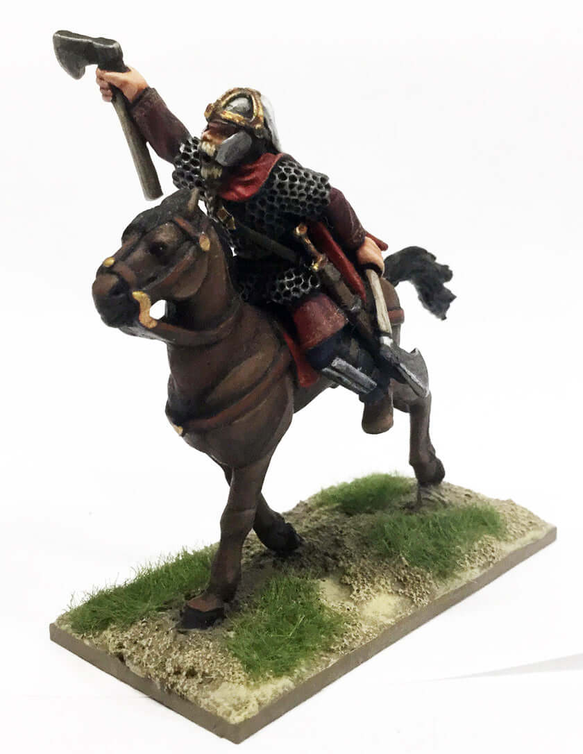 Mounted Goth Warlord (1) Saga miniatures