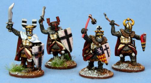 Ordensstaat Hearthguard with Hand Weapons (4) Saga Gripping Beast