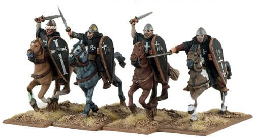 Milites Christi Mounted Brothers (Hearthguard) Saga Gripping Beast