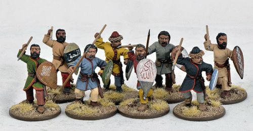 Saracen Warriors on Foot (Warriors) (8) Saga