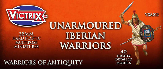 UNARMOURED IBERIAN WARRIORS VICTRIX historical wargaming miniatures