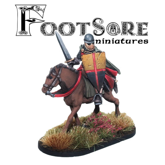 Welsh Mounted Medieval Commander: Footsore Miniatures