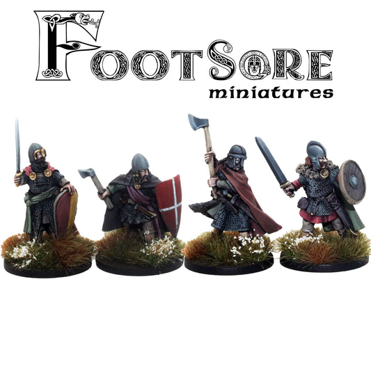 Welsh Dark Age Hearthguard: Footsore Miniatures