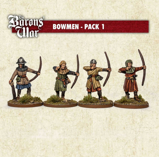 Bowmen 1 Footsore medieval historical miniatures
