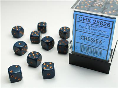 12MM D6 DICE 36 DICE (Click to see options) RPG D&D Board Game Dice