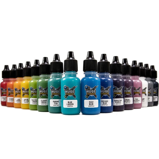 Huge Miniature Model Paints: Click to see colors