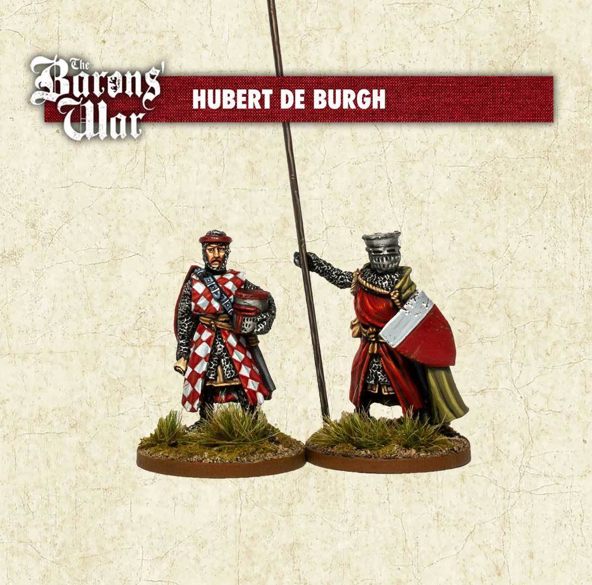 Hubert de Burgh & Bannerman Footsore medieval historical miniatures