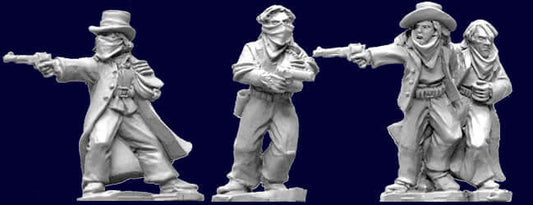 Bank Robbers (Cowboys) Artizan western miniatures