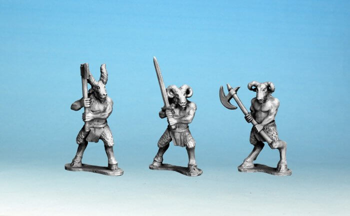 Brood Slaves with 2 handed weapons Crusader Miniatures