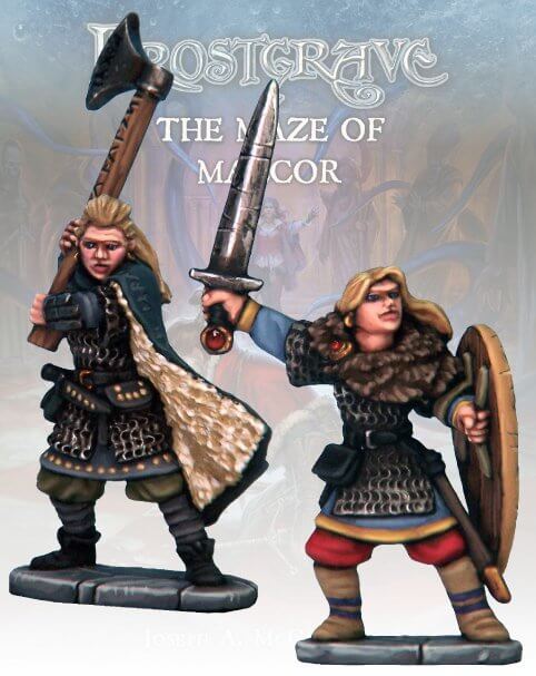 Knight & Templar III for Frostgrave by NorthStar 28mm Fantasy miniatures Great for Dungeons & Dragons