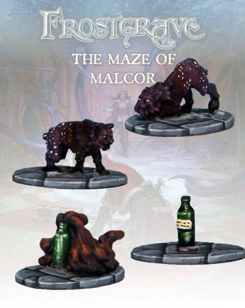 Phase Cats & Bloodwaves for Frostgrave by Northstar 28mm Fantasy miniatures Great for Dungeons & Dragons