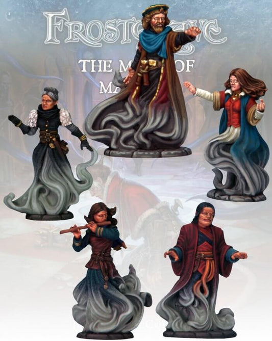 Wizard Shades Frostgrave 28mm Fantasy miniatures Great for Dungeons & Dragons