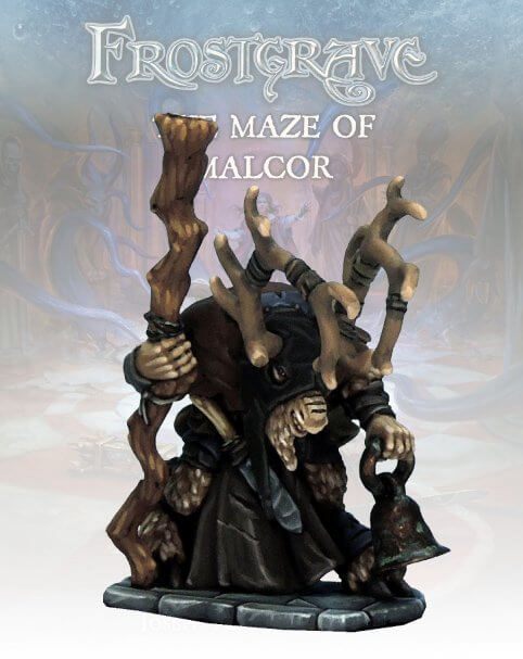 Rangifer Shaman Frostgrave 28mm Fantasy miniatures Great for Dungeons & Dragons