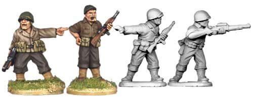 SWW301 - U.S. Command WWII Artizan miniatures