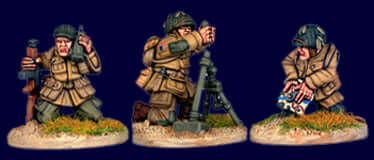 U.S. Airborne 60 mm mortar WWII Artizan miniatures