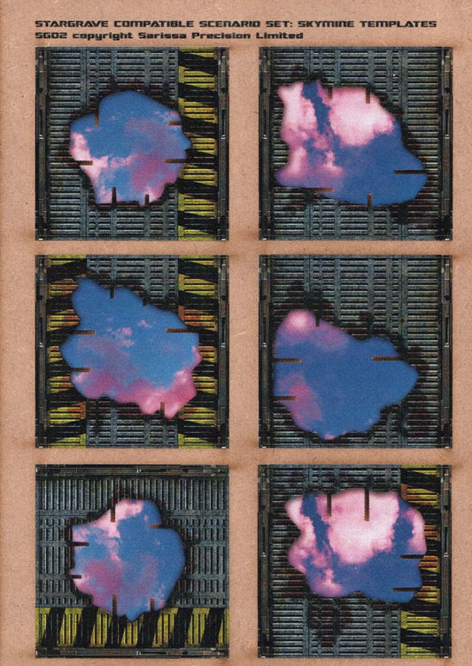 Stargrave Skymine Scenario Templates set