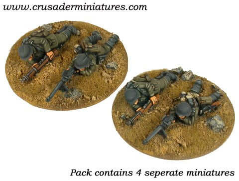 WWG013 - German PzB39 AT Rifle Teams WWII Artizen miniatures
