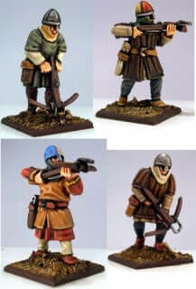 Norman Crossbowmen (Warriors) Saga miniatures