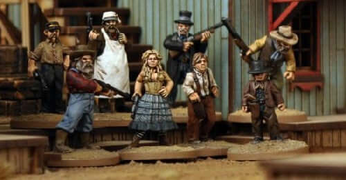 Dead Man's Hand Armed Citizens (cowboys)