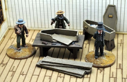 Dead Man's Hand Civilian Undertakers (cowboys) Great Escape Games