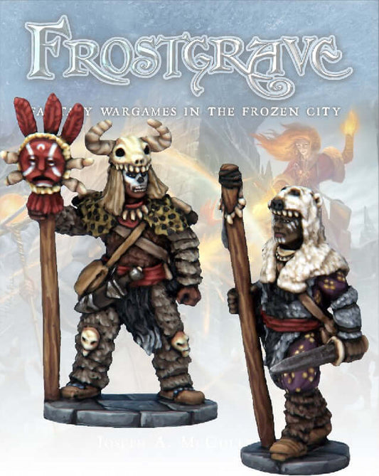 Witch & Apprentice Frostgrave 28mm Fantasy miniatures Great for Dungeons & Dragons