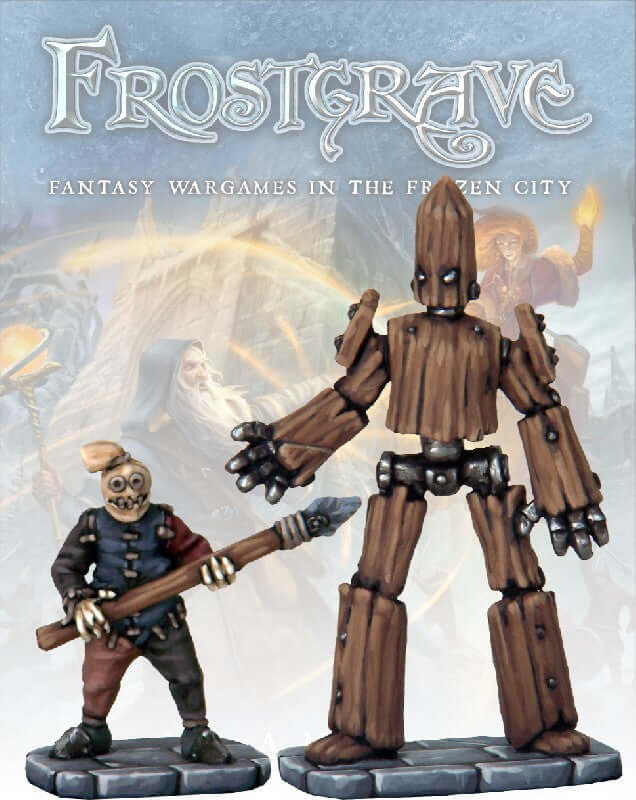 Small & Medium Constructs Frostgrave 28mm Fantasy miniatures Great for Dungeons & Dragons