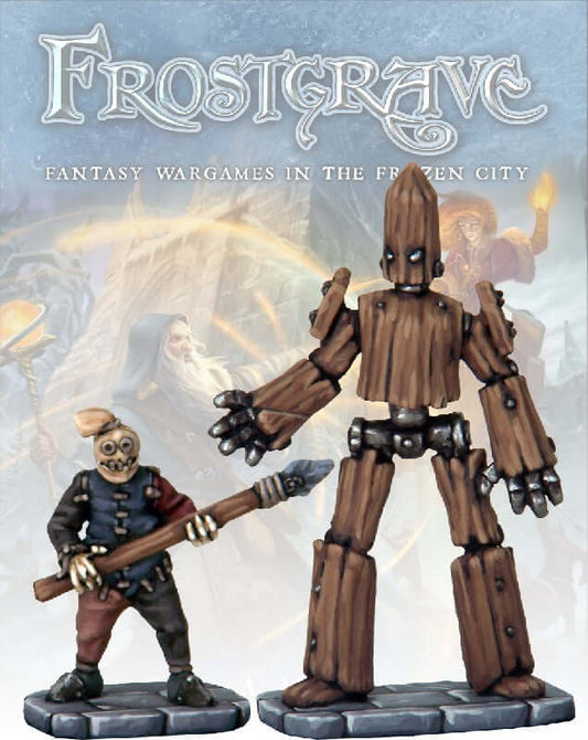 Small & Medium Constructs Frostgrave 28mm Fantasy miniatures Great for Dungeons & Dragons