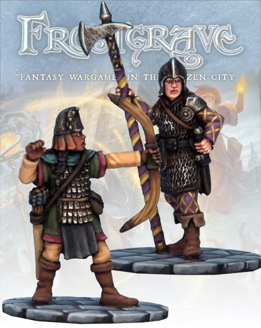 Captains III Frostgrave 28mm Fantasy miniatures Great for Dungeons & Dragons