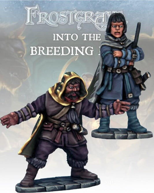 Elementalist & Apprentice II Frostgrave 28mm Fantasy miniatures Great for Dungeons & Dragons