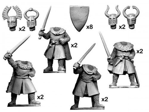 Dismounted Teutonic Knights: Crusader Miniatures