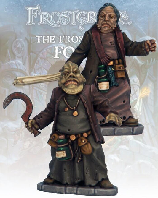 Beastcrafter and Apprentice II Frostgrave 28mm Fantasy miniatures Great for Dungeons & Dragons
