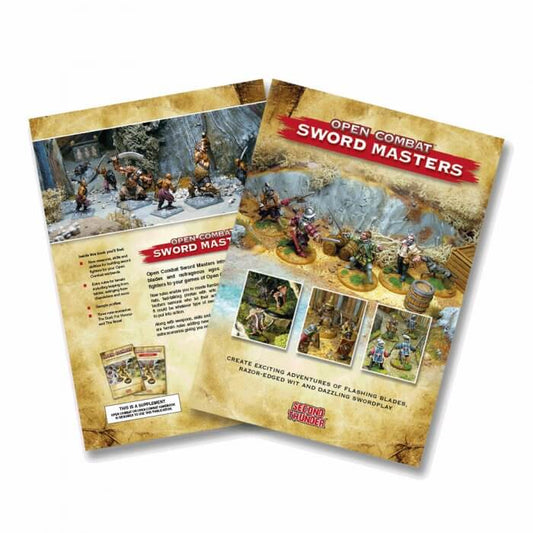 Open Combat Sword Masters Supplement Rulebook