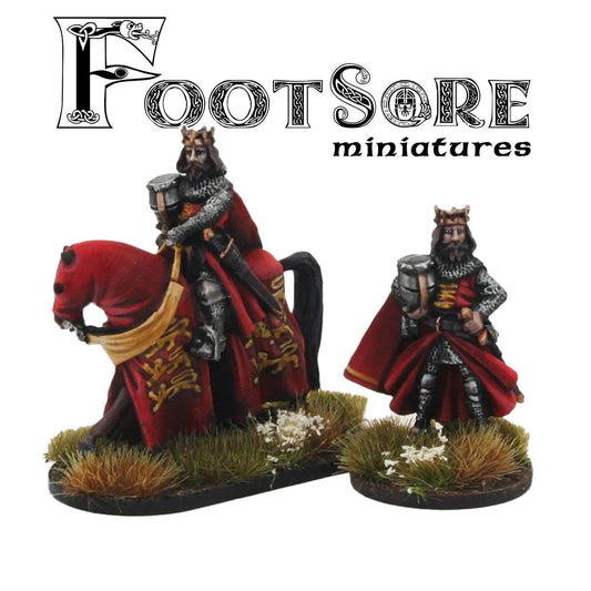 Edward I 'Longshanks', King of England Baron's War Footsore