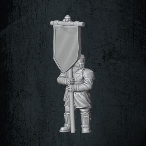 QM 3D Solarian Dragoons Junior Officer Pack 40k Astra Militarum Stargrave Xenos Rampant 28mm