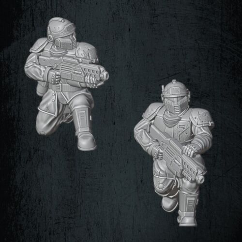 QM 3D Solarian Dragoons Special Weapons 40k Astra Militarum  Stargrave Xenos Rampant 28mm Resin