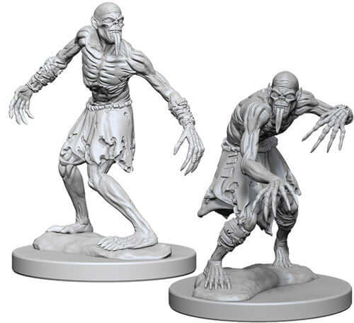 D&D Nolzur's Marvelous Unpainted Minis: W1 Ghouls D&D miniatures