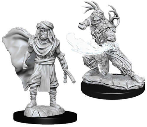 D&D Nolzur's Marvelous Unpainted Minis: W6 Male Human Druid D&D miniatures