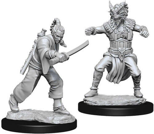 D&D Nolzur's Marvelous Unpainted Minis: W8 Male Human Monk D&D miniatures